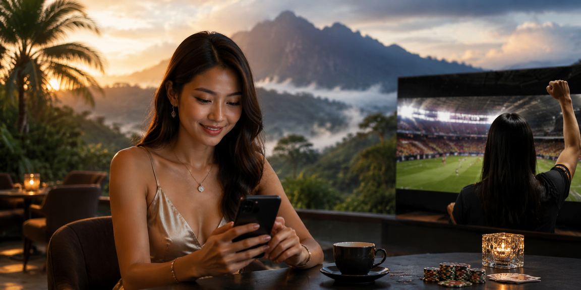 Paparan pertaruhan sukan dalam talian di Sabah dengan antara muka mudah alih